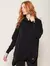 BLUSA ALGODÃO OVERSIZED COM GOLA AMPLA E MANGA DE CAVA CAÍDA CANELADA BIAMAR 11657 - Juliana Correia Store