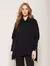BLUSA ALGODÃO OVERSIZED COM GOLA AMPLA E MANGA DE CAVA CAÍDA CANELADA BIAMAR 11657 - loja online