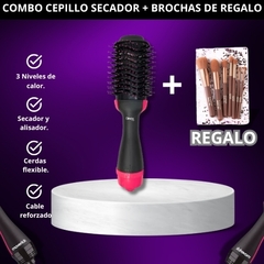 OFERTA UNICA-CEPILLO 3 EN 1 | SET DE BROCHAS DE REGALO TROKKA.