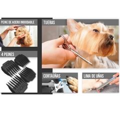 CORTADORA DE PELO CANINA-KIT DE CUIDADO+ESPONJA PARA BAÑO TROKKA-PROMO!! - tienda online