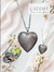 RELICARIO CORAZON CON ONDAS GRANDE 4CM