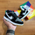 Nike Dunk Infantil - Preto/Cinza/Branco