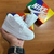 Nike Dunk Infantil - Branco/Branco - comprar online