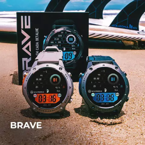 BRAVE | GPS | 5ATM Aprova de água do mar | Resistência IP69k