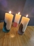 VELAS PILAR BASE DE CONCRETO - TAMANHO P