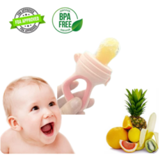 Alimentador de frutas de silicona para bebés