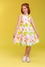 Vestido Infantil Amarelo Smile na internet