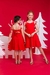 Vestido Infantil Vermelho Natal Chic - comprar online