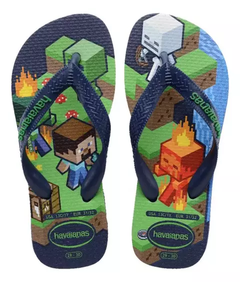 HAVAIANAS KIDS MINECRAFT