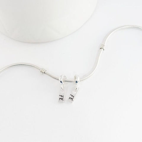 BERLOQUE PLAQUINHA FÉ – PRATA 925