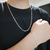 Conjunto corrente e pulseira ELO 3X1 - prata 925
