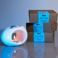 KIT Muse | Wax Melt + Difusor rechaud - comprar online