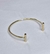 BRACELETE TUBO LISO DOURADO - comprar online