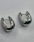 BRINCO ARGOLA U RODIO COM ZIRCONIAS - comprar online