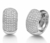 BRINCO ARGOLA REDONDA RODIO COM ZIRCONIAS - comprar online