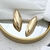 Brinco Folheado Ouro 18K Gota Comprida