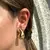 Brinco Gota Hailey Gold