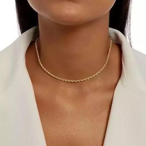 Colar Cordão Baiano Gold