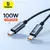 Cabo USB - C 100W - Carregamento Rápido