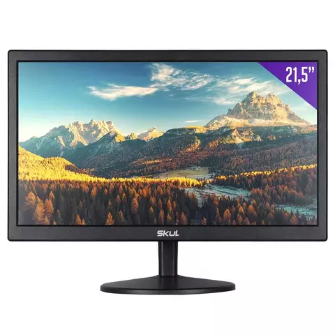 MONITOR SKUL 21,5 OFFICE LED 5MS HDMI+VGA SM2155MS