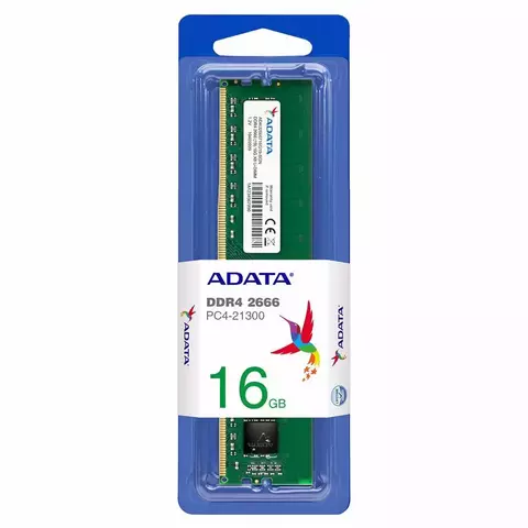 MEMÓRIA DESKTOP ADATA 16GB DDR4 2666MHZ AD4U266616G19-SGN