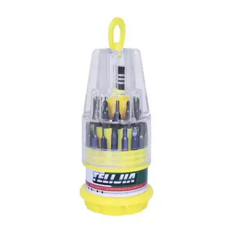 KIT FERRAMENTA P/ REPARO NOTEBOOK, CELULAR E TABLETS - 31 PEÇAS