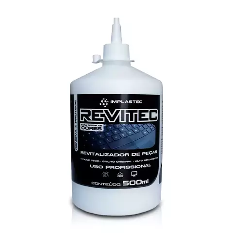REVITALIZADOR DE PEÇAS IMPLASTEC REVITEC PARV0500PC 500ML