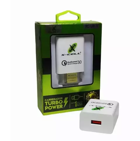 CARREGADOR X-CELL TURBO QUICK CHARGE USB 4.2A