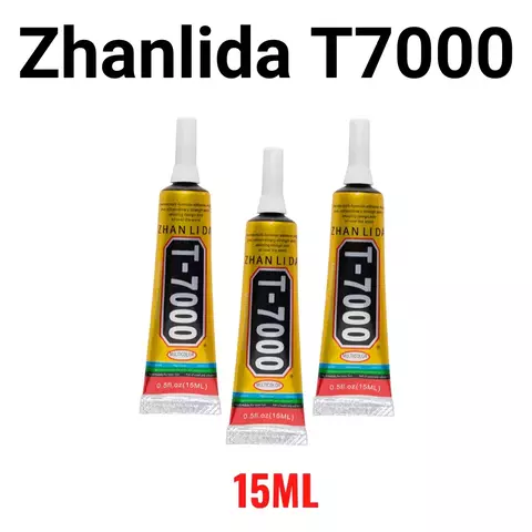 COLA PARA NOTEBOOK / CELULAR T-7000 PRETA OU T-8000 INCOLOR 15ML