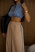 Conjunto Anise nude/jeans na internet