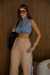 Conjunto Anise nude/jeans