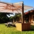 Ombrelone Quadrado 4,00 x 4,00m em Madeira com Floreira - loja online