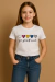 T-Shirt Coração - CANDIES - comprar online