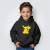 Moletom Infantil Poke-mon Unissex Canguru Com Capuz Kids Flanelado Direto da Fábrica - comprar online