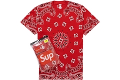 Supreme Hanes Bandana Tagless