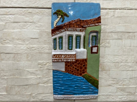 Placa de Parede Casa de Cora Coralina - Cod. 01