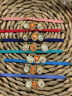 Pulseiras 3 Medalhinhas Baby