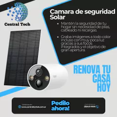 Cámara de Seguridad Solar en internet