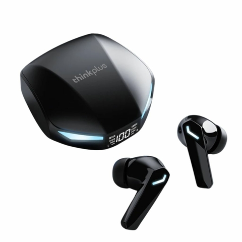 Lenovo gm2 plus tws bluetooth v5.4 fone sem fio com led e microfone - comprar online