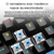 Imagem do Teclado mecânico skylion k68 usb 68 teclas rgb para jogos e escritório