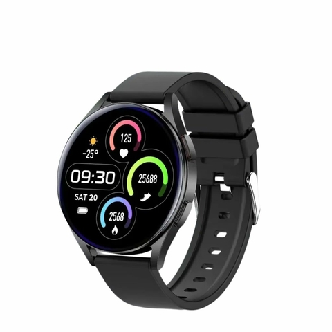 Relógio inteligente laxasfit tecnologia bluetooth 5.0 e monitoramento completo - comprar online