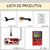 Console portátil opuymm 8-bit retro 400 jogos av out tela 3.0" lcd - comprar online