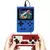 Console portátil opuymm 8-bit retro 400 jogos av out tela 3.0" lcd - comprar online