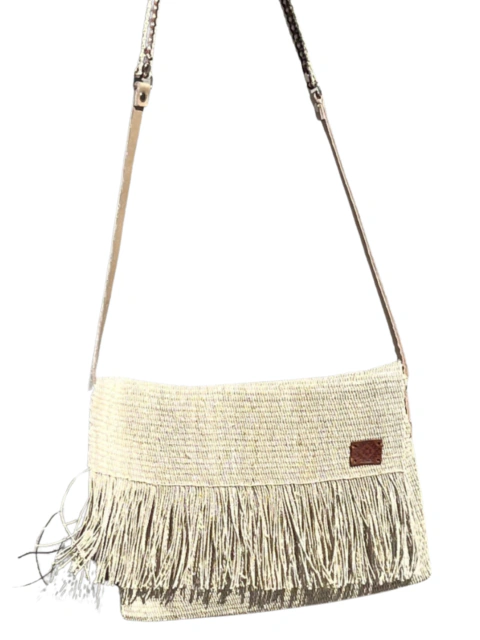 Cartera Cruz Beige