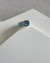 ANEL RESINADO COM CHATON OVAL AZUL na internet
