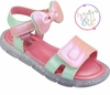697047000 SANDALIA PAMPILI 697 LULLI LED ROSE/VERDE CLARO SINT - comprar online