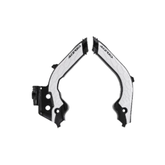 PROTECTOR DE CHASIS ACERBIS X-GRIP HUSQ FC250/350/450 (19) - TC125/250 (19) NEGRO/BLANCO