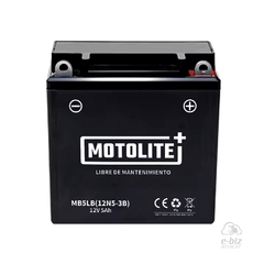 BATERIA MOTOLITE 12N5-3B (MB5LB ) MOTOS 110CC/BAJAJ 135/ YAMAHA YBR125/FZ16/CRYPTON 105 - comprar online