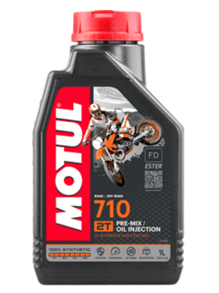 Aceite Motul 710 2t 1l Sintético 100%