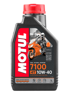 Aceite Motul 7100 4t 100% sintético 10w40-10w50-10w60 1L